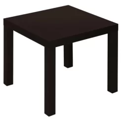 Jade Hollowcore End Table Espresso - Room & Joy
