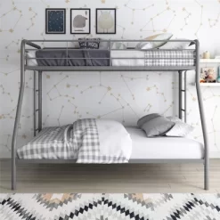 Twin Over Full Catalina Metal Bunk Bed - Room & Joy -Room & Joy GUEST b7ac7ea2 cb65 46fc 8292 7c24bd504bac