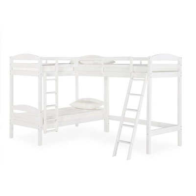 Twin Veronica Triple Wood Bunk Bed - Room & Joy 15 Twin Veronica Triple Wood Bunk Bed - Room & Joy - Image 13