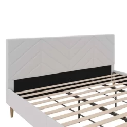 Venus Tufted Upholstered Bed Gray Linen - Room & Joy 23 Venus Tufted Upholstered Bed Gray Linen - Room & Joy -Room & Joy GUEST b816bb69 1641 4cc1 9ca9 db2aec3a0035