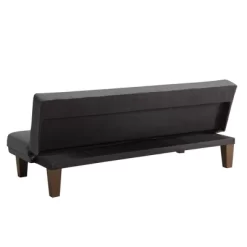 Delia Convertible Futon Sofa Microfiber - Room & Joy -Room & Joy GUEST b985db55 d5e9 4827 b64c 6c2e67fc5be5