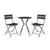 3pc Bistro Set With Folding Chairs - Room & Joy 1 3pc Bistro Set With Folding Chairs - Room & Joy -Room & Joy GUEST bbf6ecaf 5d8f 40c3 a687 5b4b6c8f164f
