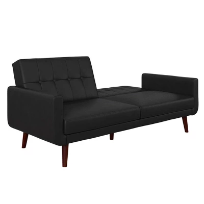Fiore Modern Futon Faux Leather - Room & Joy 10 Fiore Modern Futon Faux Leather - Room & Joy - Image 8