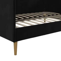 Full Fabio Velvet Mid Century Daybed - Room & Joy -Room & Joy GUEST beb806c7 8ccd 40cb b7a4 8ffd7ee82a0c