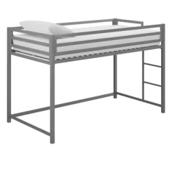 Max Metal Junior Loft Bed Silver - Room & Joy -Room & Joy GUEST bf9880d6 35e2 44a7 8586 044b5fb66847