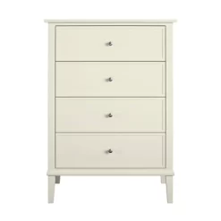 4 Drawer Durham Traditional Dresser White - Room & Joy -Room & Joy GUEST c07b2b59 c229 4a77 8dea 5a89bbd2cd61