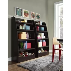 Kids' Dixie 4 Shelf Bookcase Espresso - Room & Joy -Room & Joy GUEST c514dfe9 5d92 4c25 b879 318b2278b03b