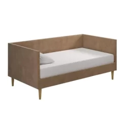Twin Fabio Velvet Mid-Century Daybed - Room & Joy -Room & Joy GUEST c6295ebc ccf3 4cd3 af1d 9c84abec10b9