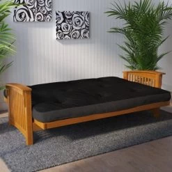 6" Full Fletcher Thermobonded High Density Polyester Fill Futon Mattress - Room & Joy -Room & Joy GUEST c7b86cb3 fc58 4f7b b82e 9228f9195814