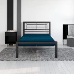 6" Twin Alex Quilted Thermobonded Mattress With Removable Cover - Room & Joy