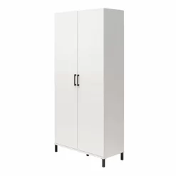36" Vario 2 Door Wide Storage Cabinet White - Room & Joy -Room & Joy GUEST cfc7c140 2f55 4ced 8d8f f2c39bd15278