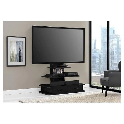 Solar TV Stand For TVs Up To 70" With Mount And Drawers - Room & Joy 6 Solar TV Stand For TVs Up To 70" With Mount And Drawers - Room & Joy - Image 4