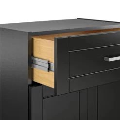 24" Welby 1 Drawer And 2 Doors Base Storage Cabinet - Room & Joy -Room & Joy GUEST d320342d fe4a 45a1 ae1d 454a3317e884