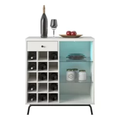 Hannaford Bar Cabinet White - Room & Joy -Room & Joy GUEST d36ac384 1401 4cd1 ac87 eba1d8a67d39