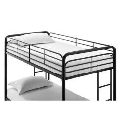 Twin Betony Bunk Bed With Storage Bins Black - Room & Joy -Room & Joy GUEST d50d6940 7e30 4de0 b7d6 ff24b9f1caeb