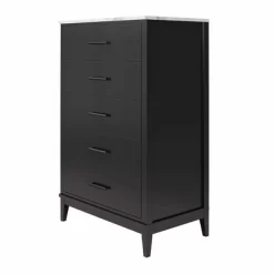 Morganfield Tall 5 Drawer Marble Top Dresser - Room & Joy 14 Morganfield Tall 5 Drawer Marble Top Dresser - Room & Joy -Room & Joy GUEST d520dc06 0490 4b5d 9e93 14052bace9d0