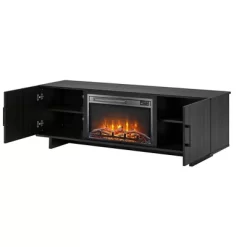 Front Page 9 60" Rockwood Tv Stand With Fireplace - Room & Joy