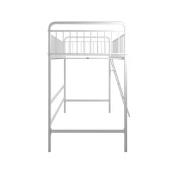 Twin Kaila Metal Loft Bed White - Room & Joy -Room & Joy GUEST d834d7fa f353 4680 a2de 56d688a055e7