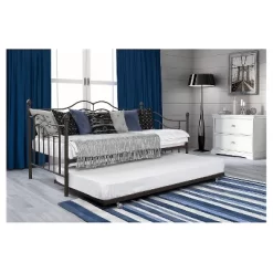 Traci Metal Daybed And Trundle - Room & Joy -Room & Joy GUEST db1c39bf 643d 46a3 ac1e a28846b6a7d1