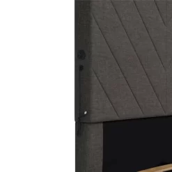 Yanis Upholstered Bed With USB - Room & Joy 17 Yanis Upholstered Bed With USB - Room & Joy -Room & Joy GUEST e144e563 aadc 4474 9e67 d63bf716d06f