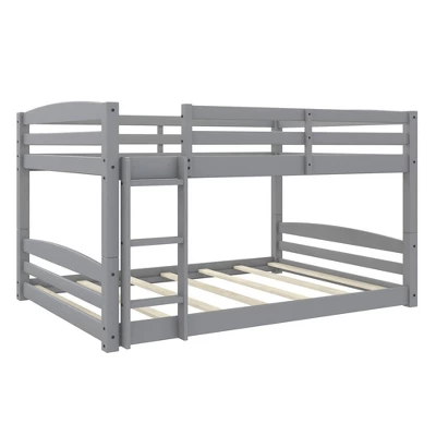 Full Over Full Alaina Floor Wood Bunk Bed - Room & Joy 7 Full Over Full Alaina Floor Wood Bunk Bed - Room & Joy - Image 5
