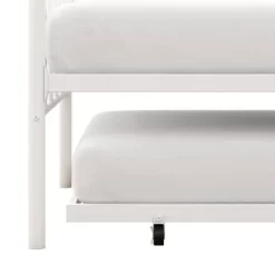 Twin Leila Metal Daybed And Trundle White - Room & Joy -Room & Joy GUEST e40cb217 0f62 439b 8beb cef466ef20fb