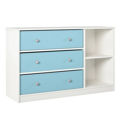 Elannie Avenue Wide Dresser With 3 Fabric Bins - Room & Joy 3 Elannie Avenue Wide Dresser With 3 Fabric Bins - Room & Joy