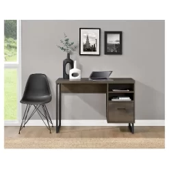 Aspen Hill Computer Desk Mocha Oak - Room & Joy -Room & Joy GUEST e7e867b2 4ca1 446d aa80 57d2b04fdfdb