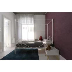 Twin Clara Metal Bed White - Room & Joy 14 Twin Clara Metal Bed White - Room & Joy -Room & Joy GUEST eaaceb52 1fe0 46b0 9526 553a112b1aee