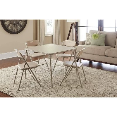 5pc Folding Table And Chair Set - Room & Joy 4 5pc Folding Table And Chair Set - Room & Joy - Image 2