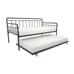 Twin Waldorf Metal Daybed/Trundle - Room & Joy -Room & Joy GUEST ec8ae85b a688 4e7b a4ef c922f0feee68