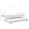 Twin Leila Metal Daybed And Trundle White - Room & Joy -Room & Joy GUEST ee5d3b5e 5ac4 44a5 b624 2673ffd62410