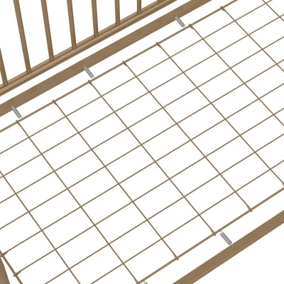 Room & Joy Luna 3-in-1 Convertible Metal Crib JMPA Certified - Gold 11 Room & Joy Luna 3-in-1 Convertible Metal Crib JMPA Certified - Gold - Image 9