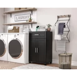 24" Welby 1 Drawer And 2 Doors Base Storage Cabinet - Room & Joy -Room & Joy GUEST ef6633e7 41dd 4790 9990 095295afb293