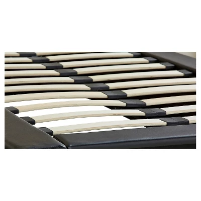 Milania Upholstered Platform Bed - Room & Joy 6 Milania Upholstered Platform Bed - Room & Joy - Image 4