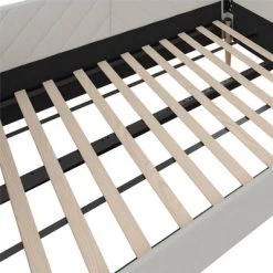 Valerian Upholstered Daybed Gray Linen - Room & Joy 27 Valerian Upholstered Daybed Gray Linen - Room & Joy -Room & Joy GUEST fb04240c ae67 4e3f 9233 fac9c1803c7c