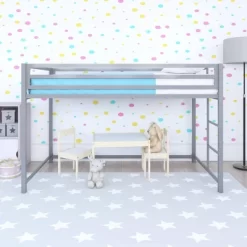 Max Metal Junior Loft Bed Silver - Room & Joy -Room & Joy GUEST fcaf1a5e f54a 44dc ba98 473e7b68e1e0