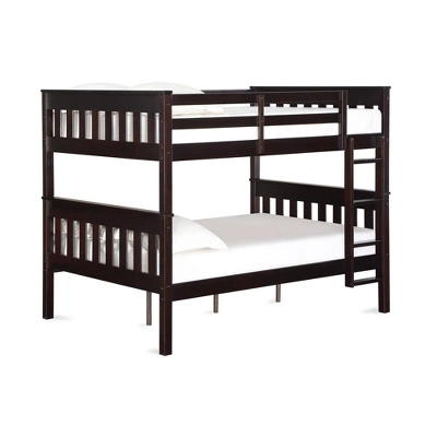Full Over Full Petty Wood Bunk Bed With USB Port - Room & Joy 15 Full Over Full Petty Wood Bunk Bed With USB Port - Room & Joy - Image 13