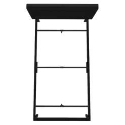 Twin Janford Upholstered Bed Black Faux Leather - Room & Joy -Room & Joy GUEST fd49e6ef feab 4079 bb16 02972e8c9ae6