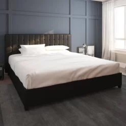 Eve Tufted Upholstered Bed - Room & Joy -Room & Joy GUEST fd9ccb85 492d 400a b3fd 205a902084e2